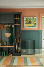 Little Greene Slaked Lime Mid (149) - Tester in een interieur