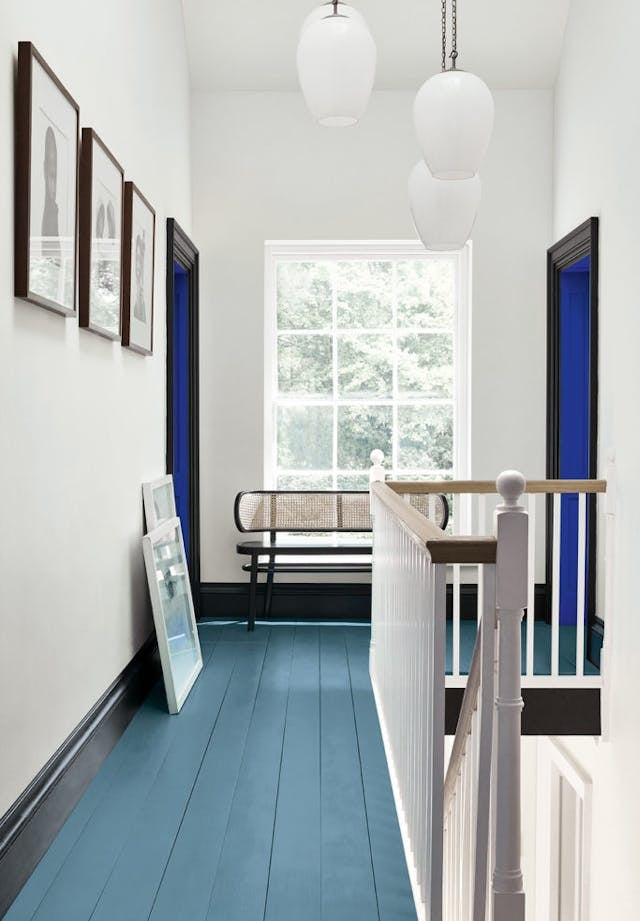 Little Greene Smalt (255) in een interieur