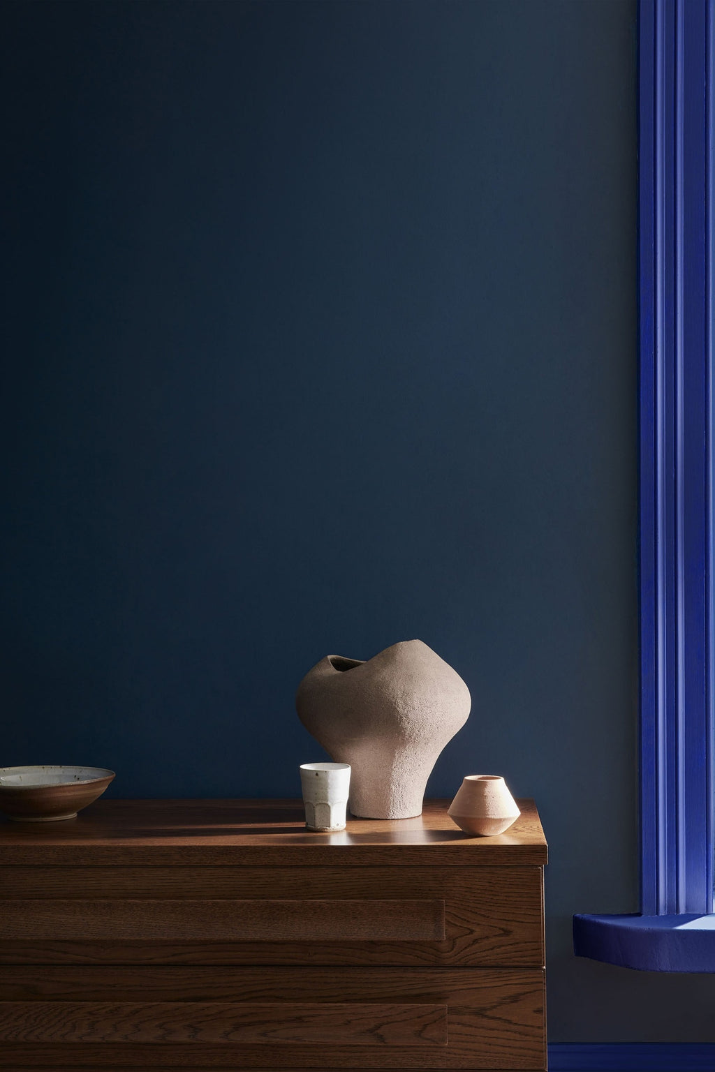 Little Greene Smalt (255) - Tester in een interieur