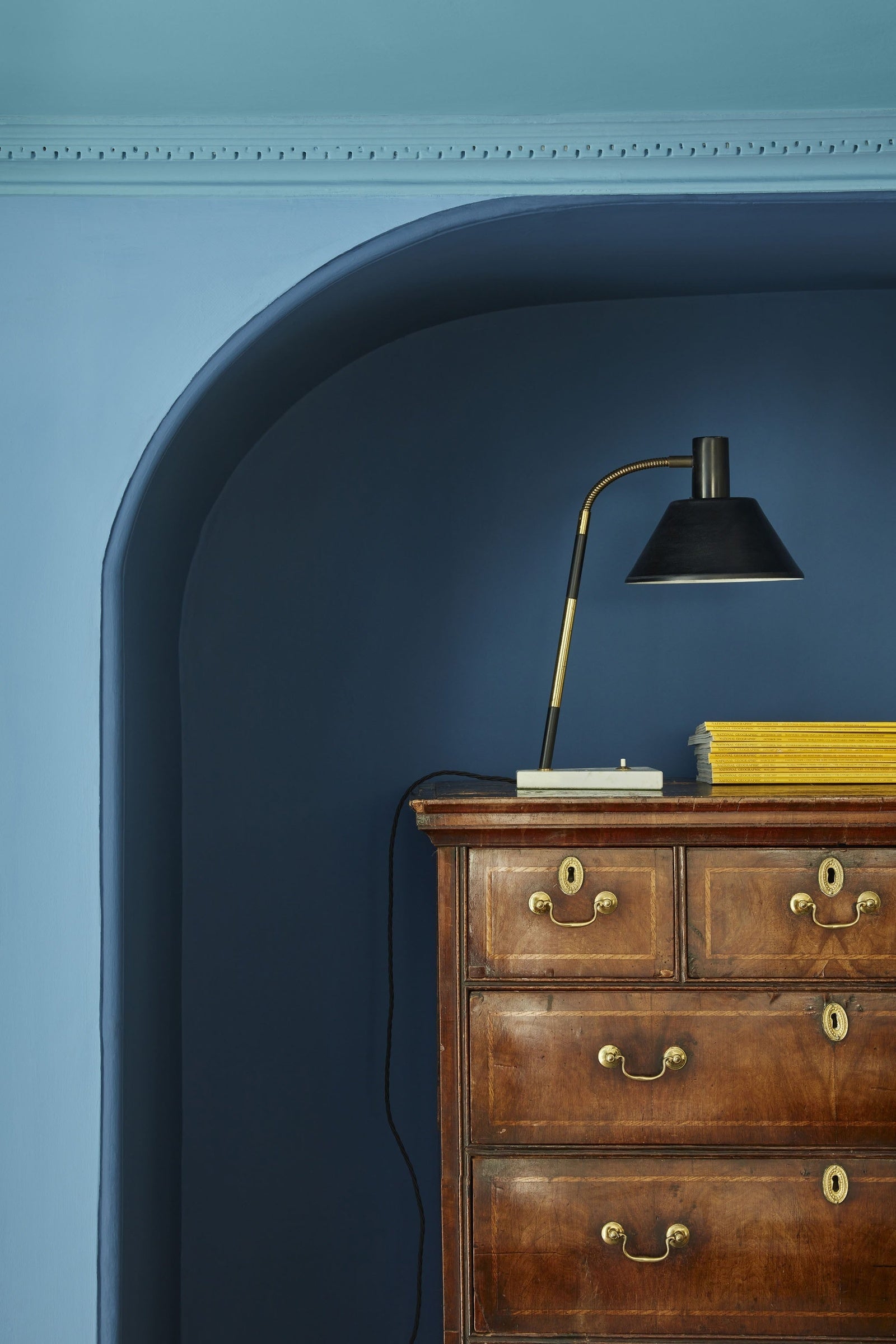 Little Greene Tivoli (206) - Tester in een interieur