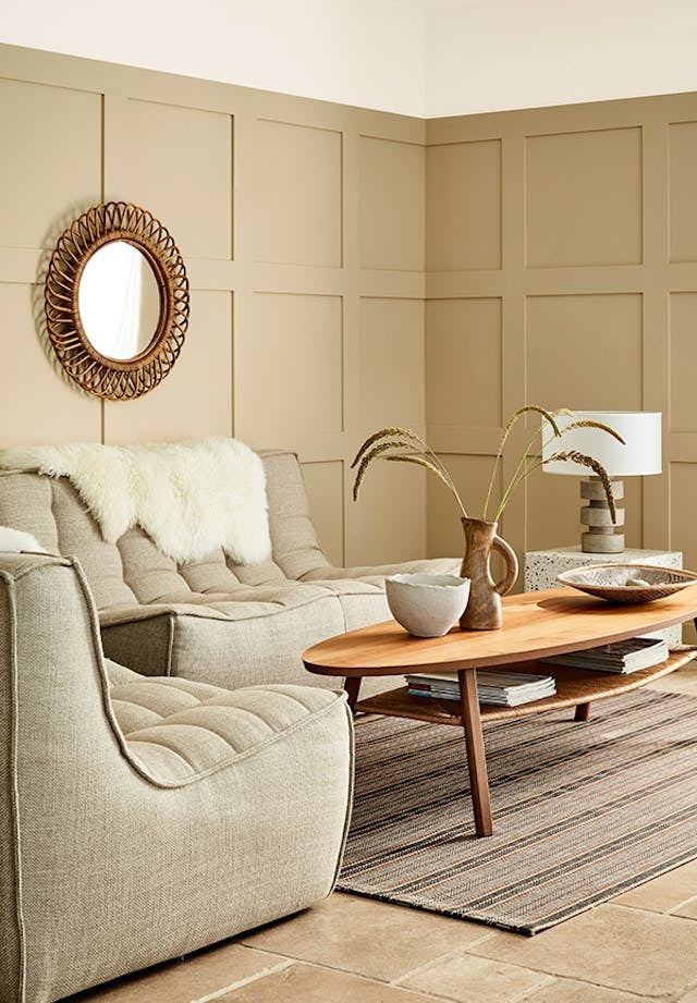 Little Greene Travertine (319) in een interieur