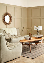 Little Greene Travertine (319) - Tester in een interieur