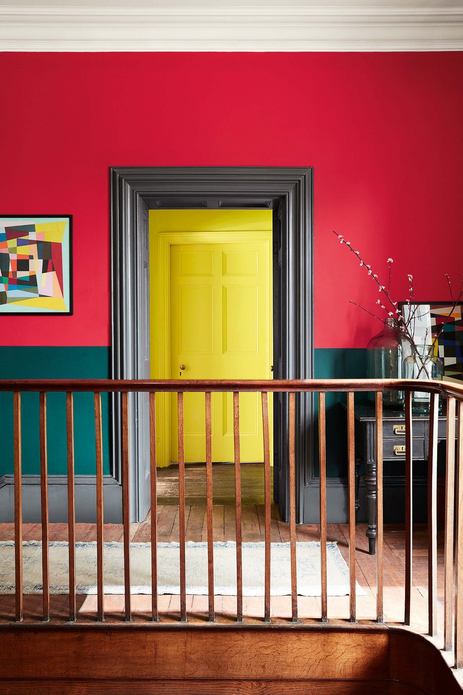 Little Greene Trumpet (196) in een interieur