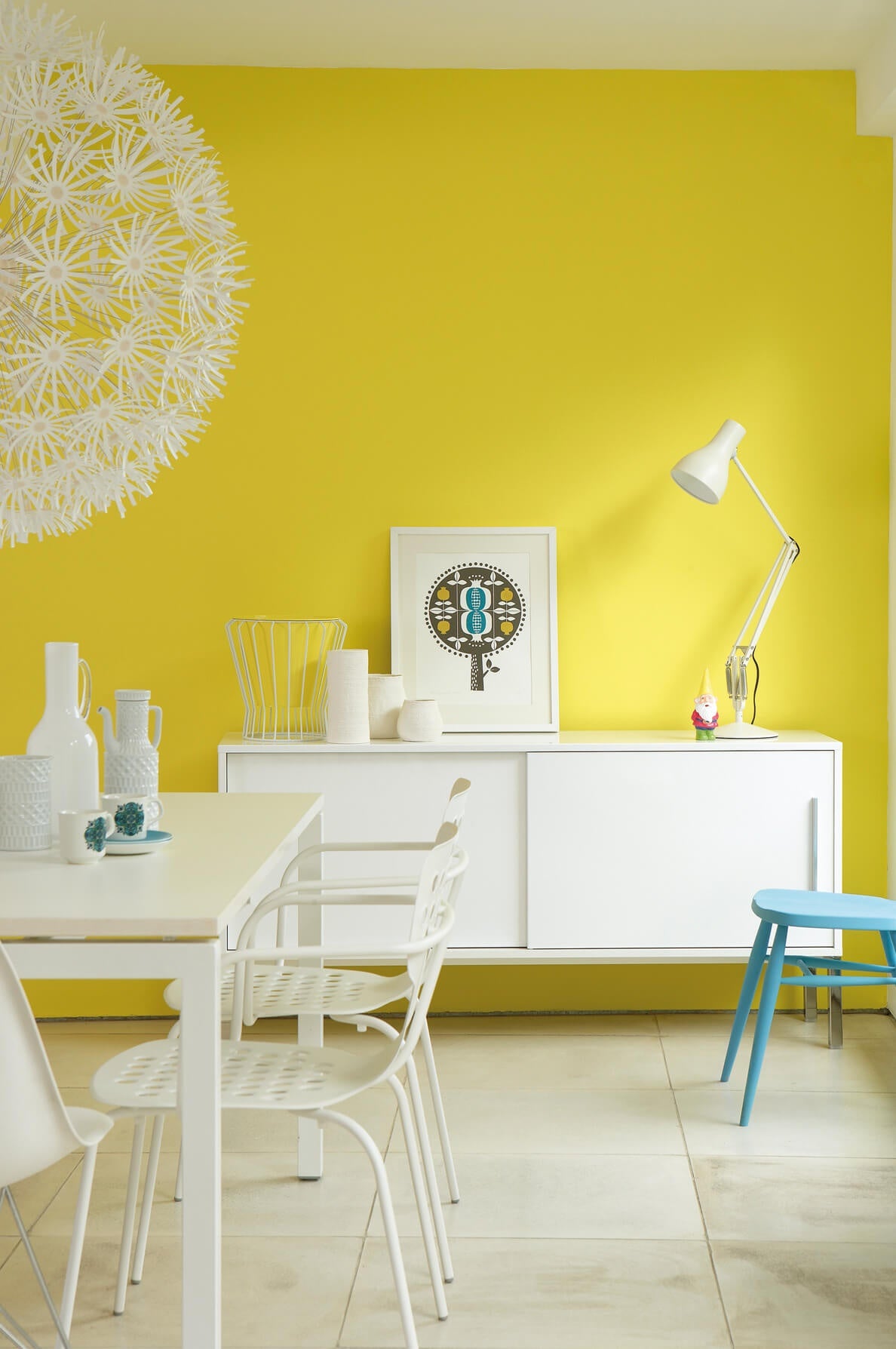 Little Greene Trumpet (196) - Tester in een interieur