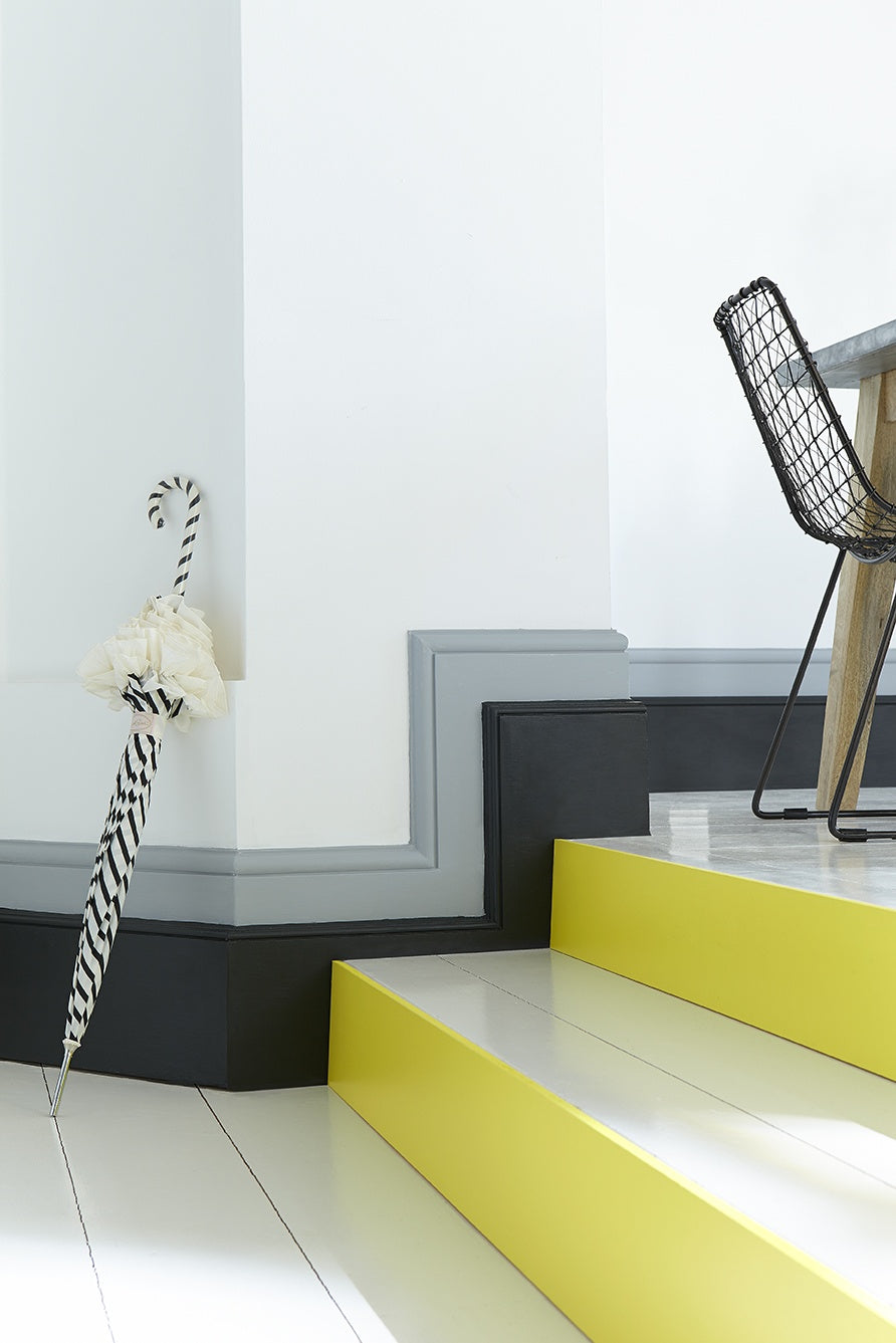 Little Greene Urbane Grey (225) in een interieur