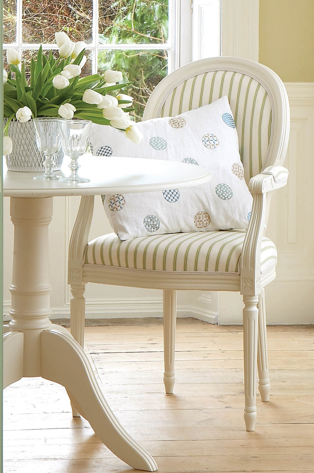 Little Greene White Lead Deep (171) in een interieur