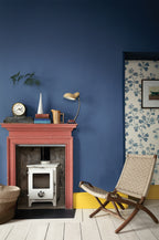 Little Greene Woad (251) in een interieur