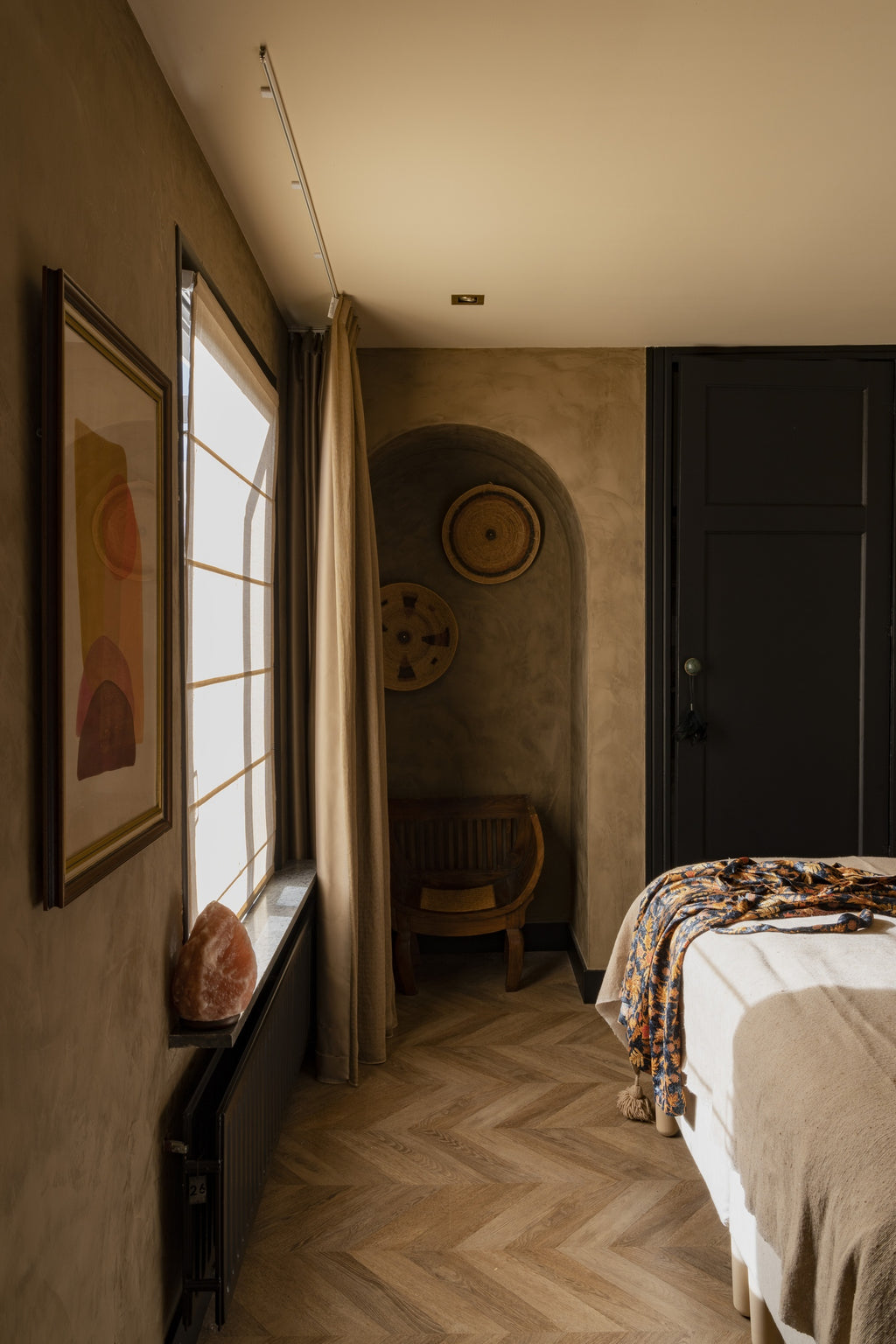 Pure & Original African Hut Marrakech Walls kalkstuc in interieur