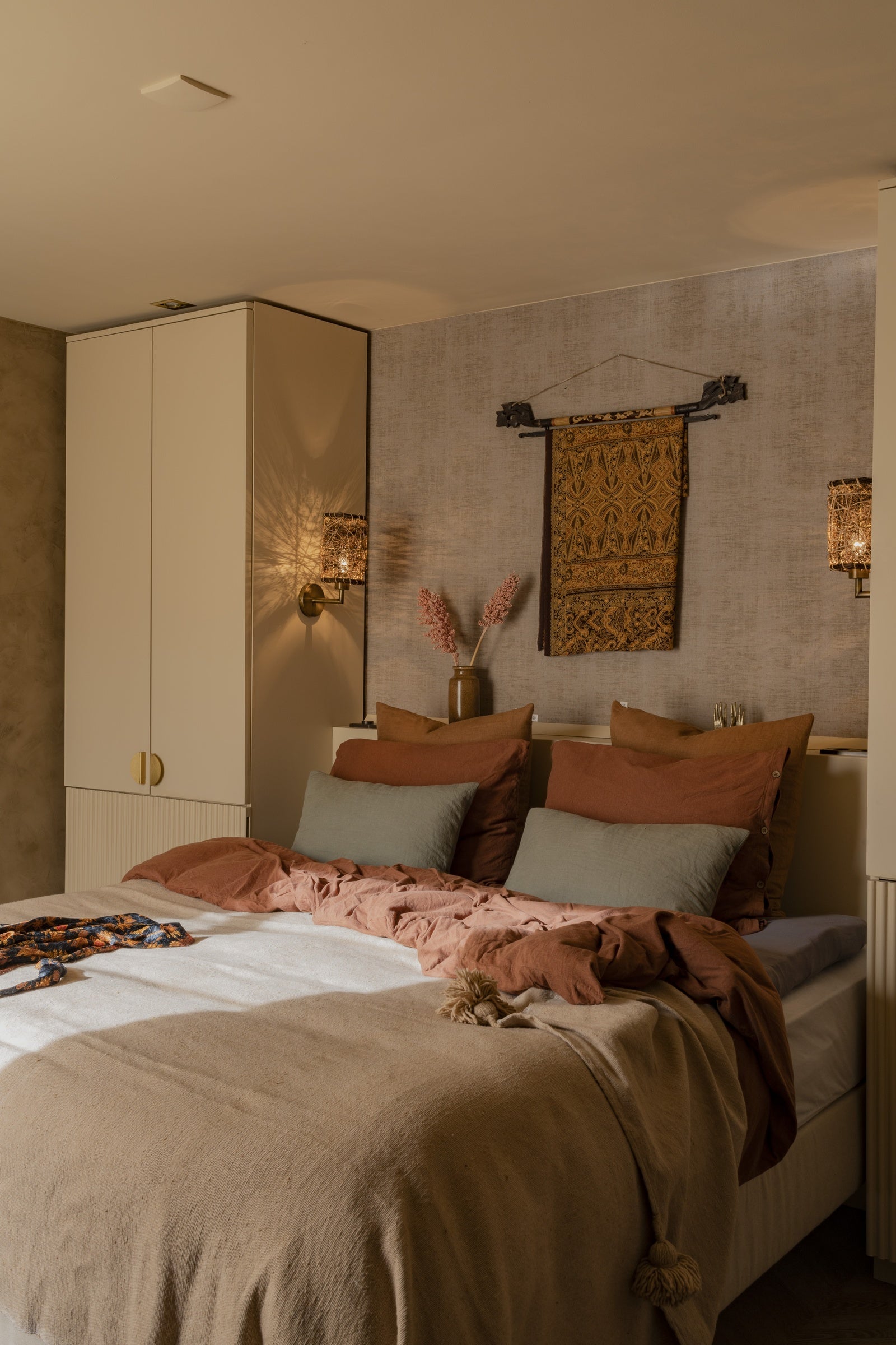 Pure & Original African Hut Marrakech Walls kalkstuc in interieur