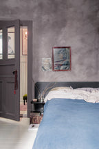 Pure & Original Aubergine Fresco kalkverf in interieur