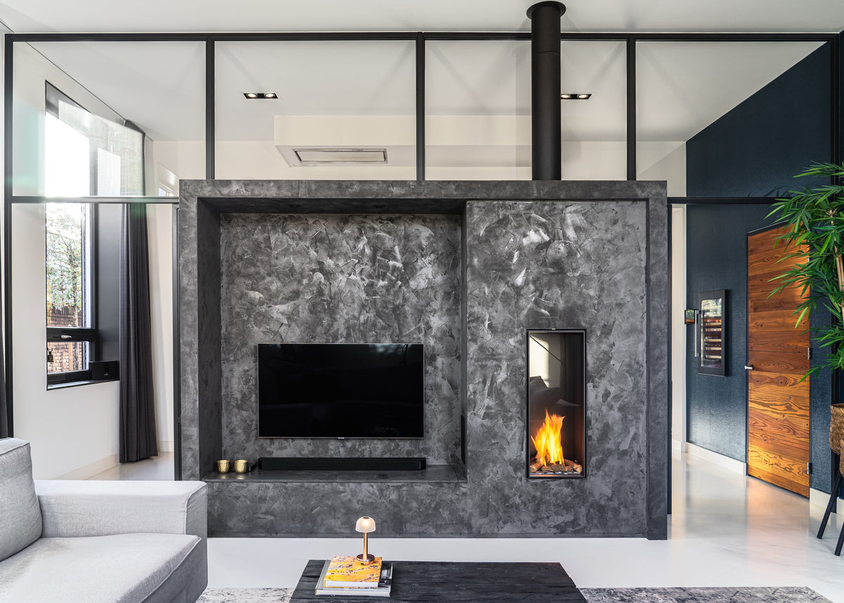 Pure & Original Black Truffle Marrakech Walls kalkstuc in interieur
