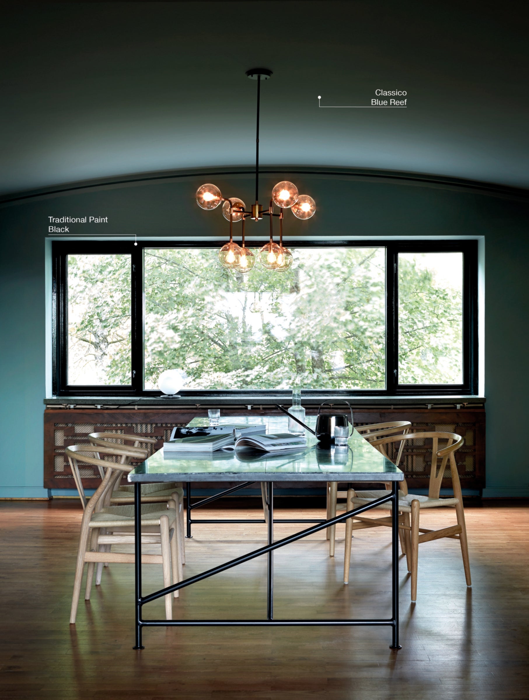 Pure & Original Blue Reef Classico krijtverf in interieur