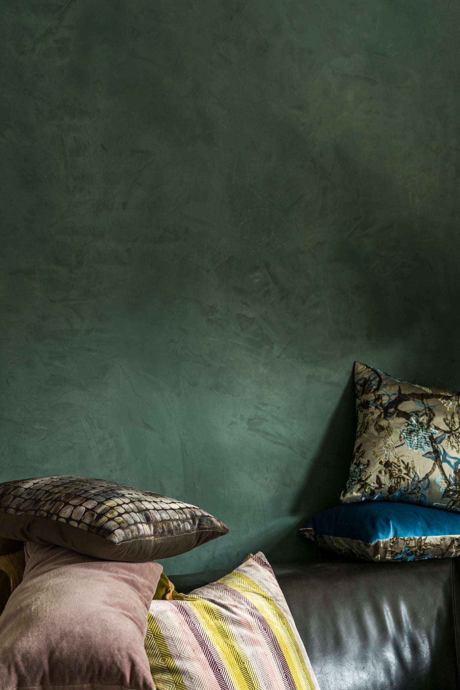 Pure & Original Blue Reef Marrakech Walls kalkstuc in interieur