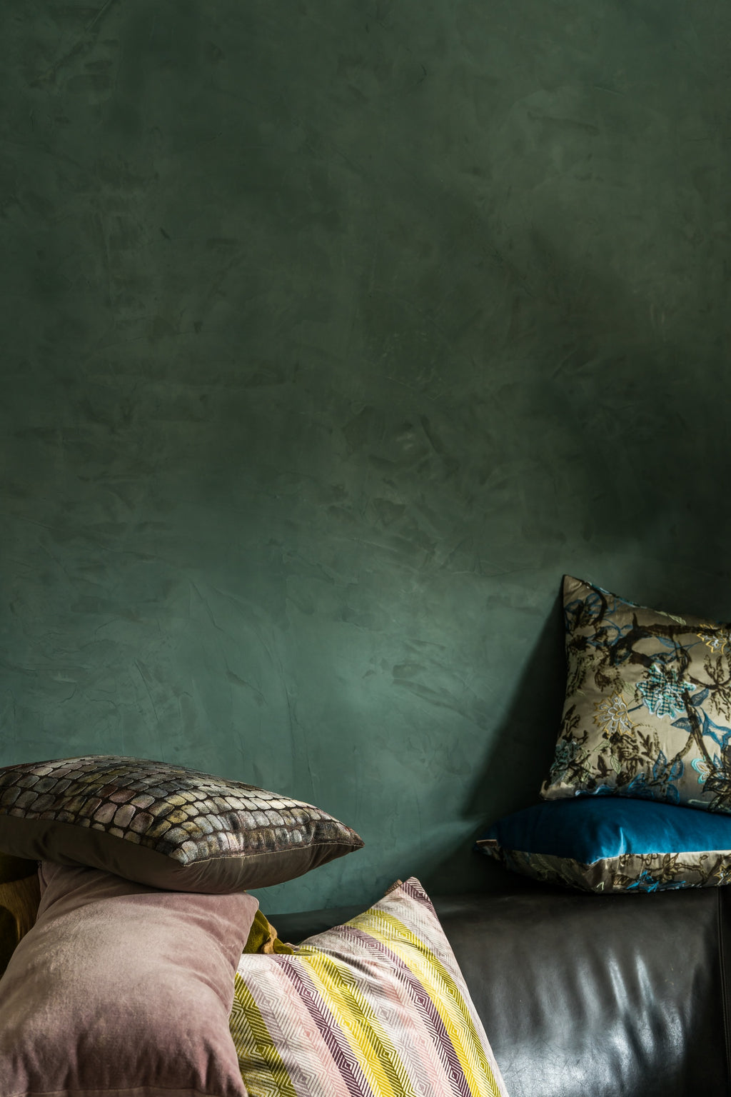 Pure & Original Blue Reef Marrakech Walls kalkstuc in interieur