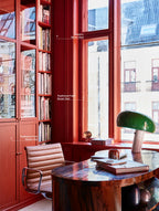 Pure & Original Brown Red Traditional Paint lakverf in interieur