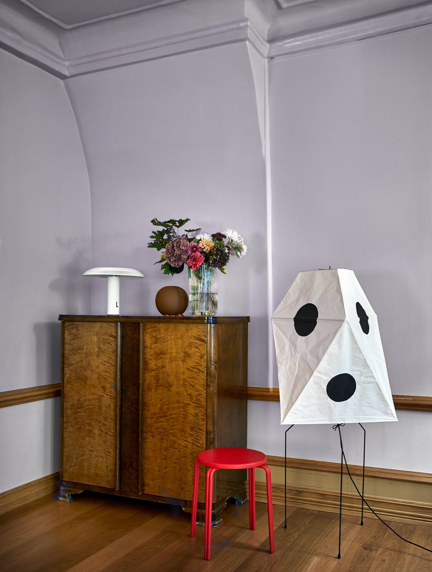 Pure & Original Caspia Lavender Licetto muurverf in interieur