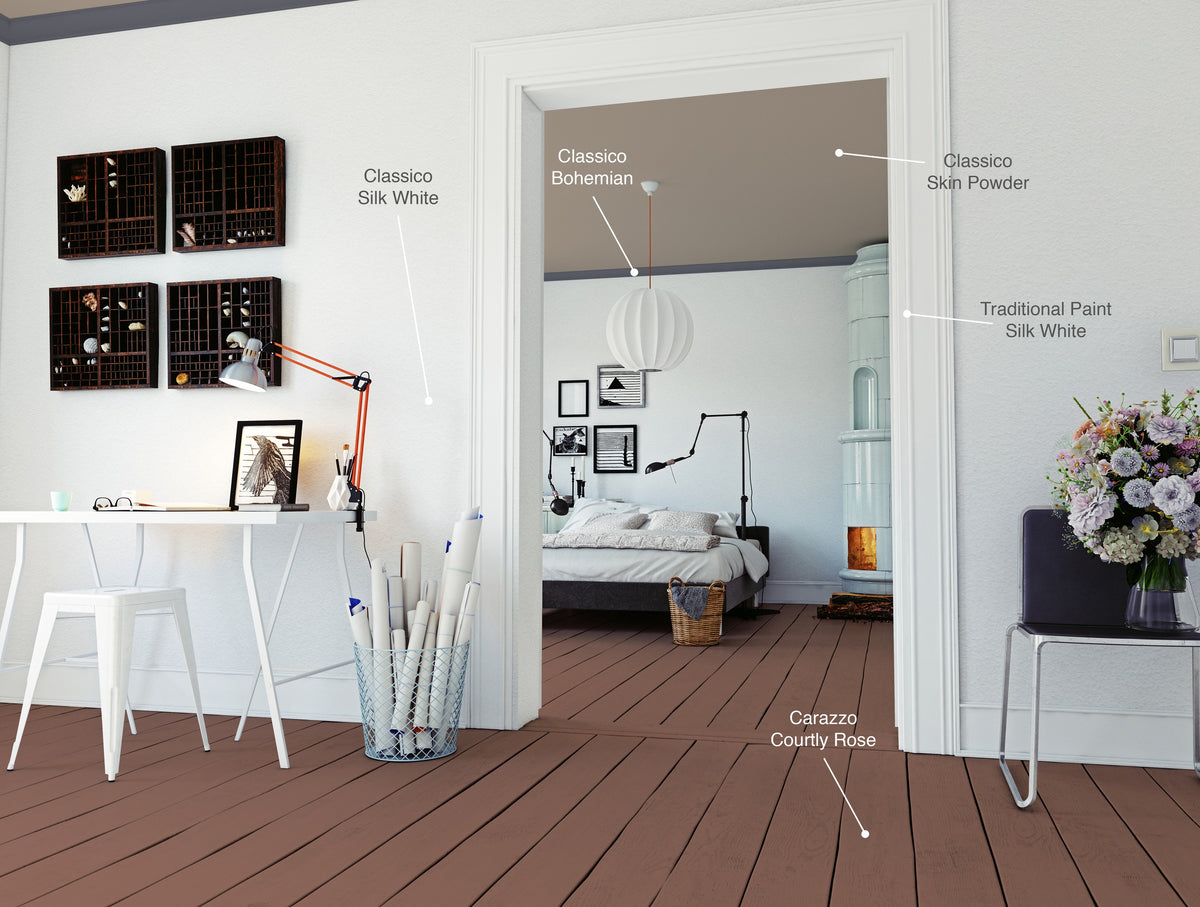 Pure & Original Courtly Rose Carazzo in interieur