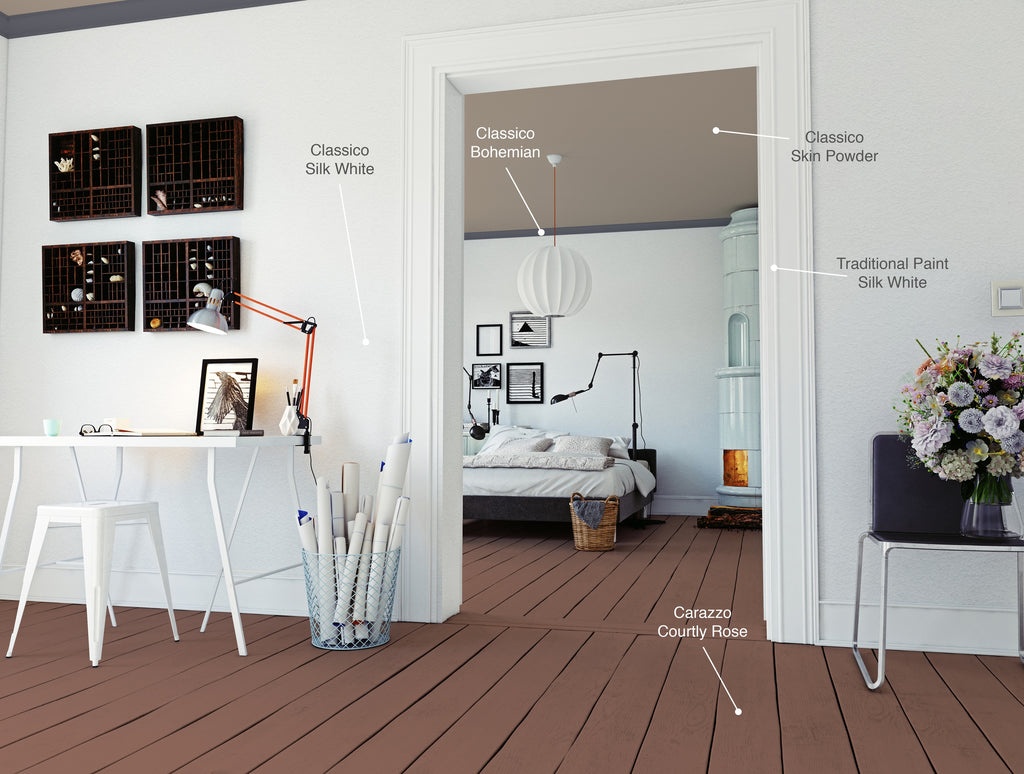 Pure & Original Courtly Rose Carazzo in interieur