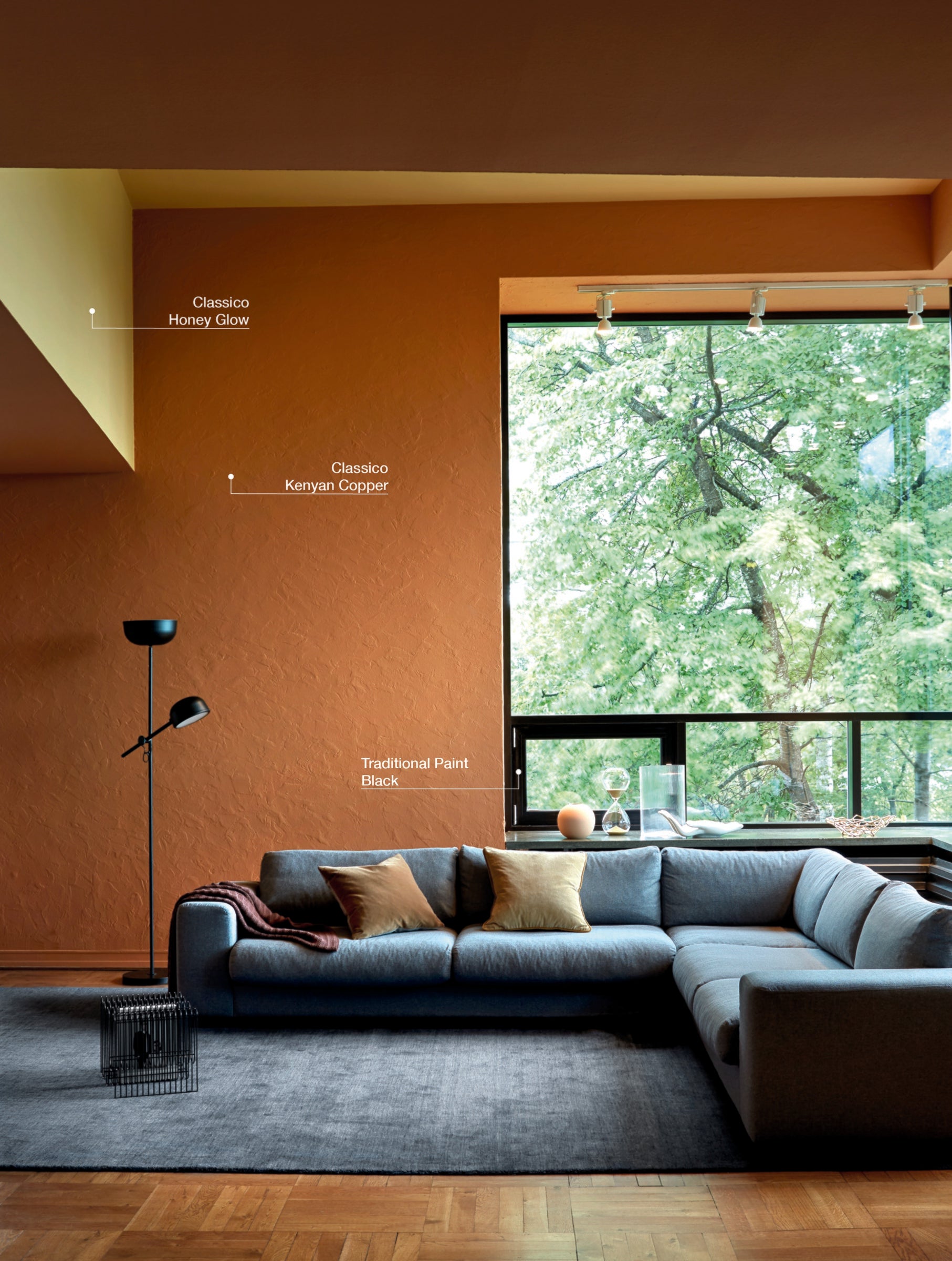 Pure & Original Kenyan Copper Classico krijtverf in interieur
