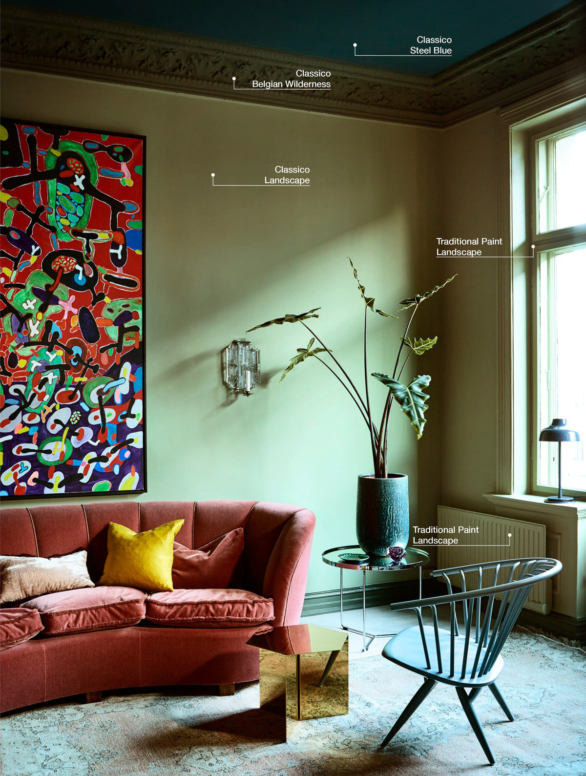Pure & Original Landscape Classico krijtverf in interieur