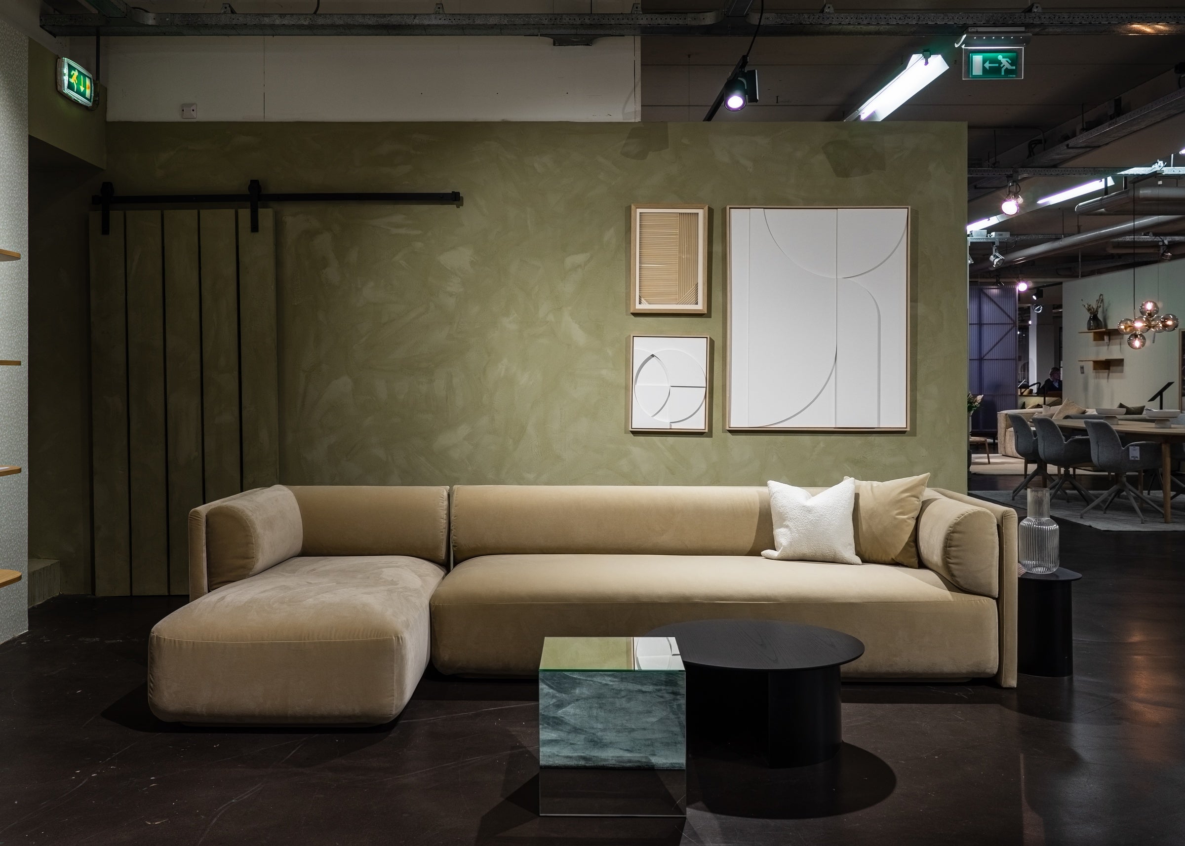 Pure & Original Landscape Fresco kalkverf in interieur