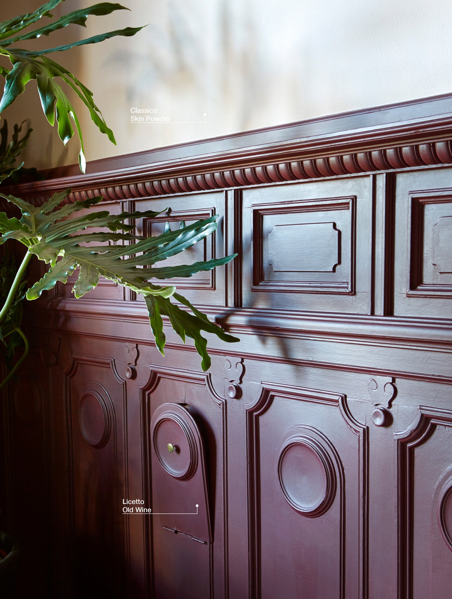 Pure & Original Old Wine Licetto muurverf in interieur