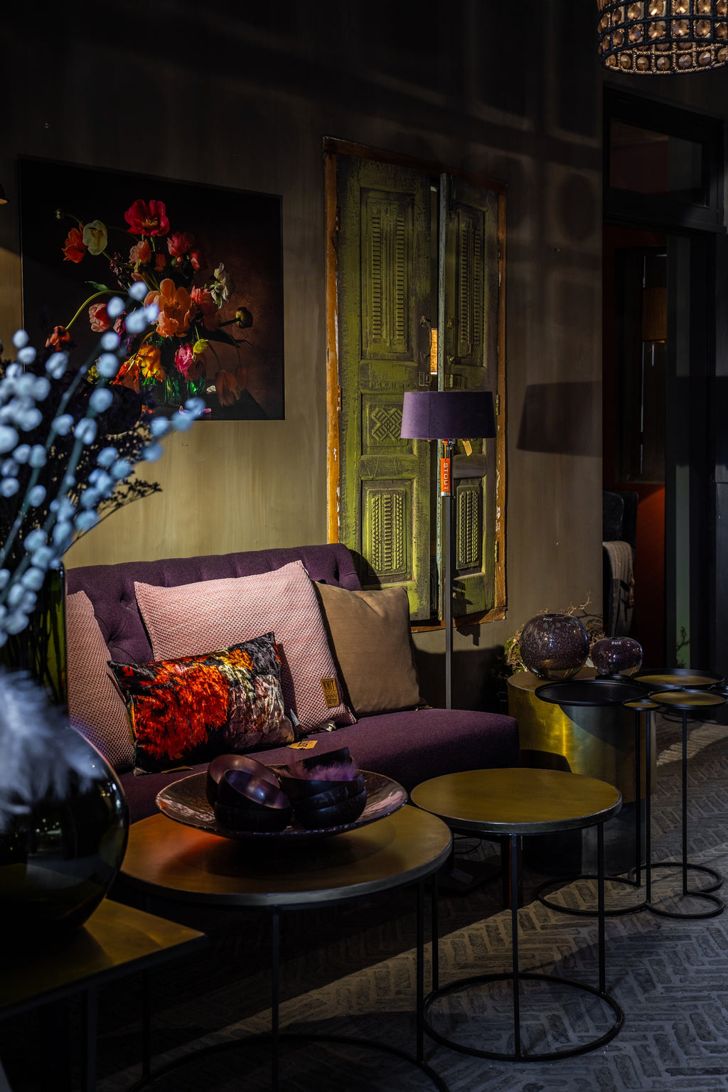 Pure & Original Olive Drab Fresco kalkverf in interieur