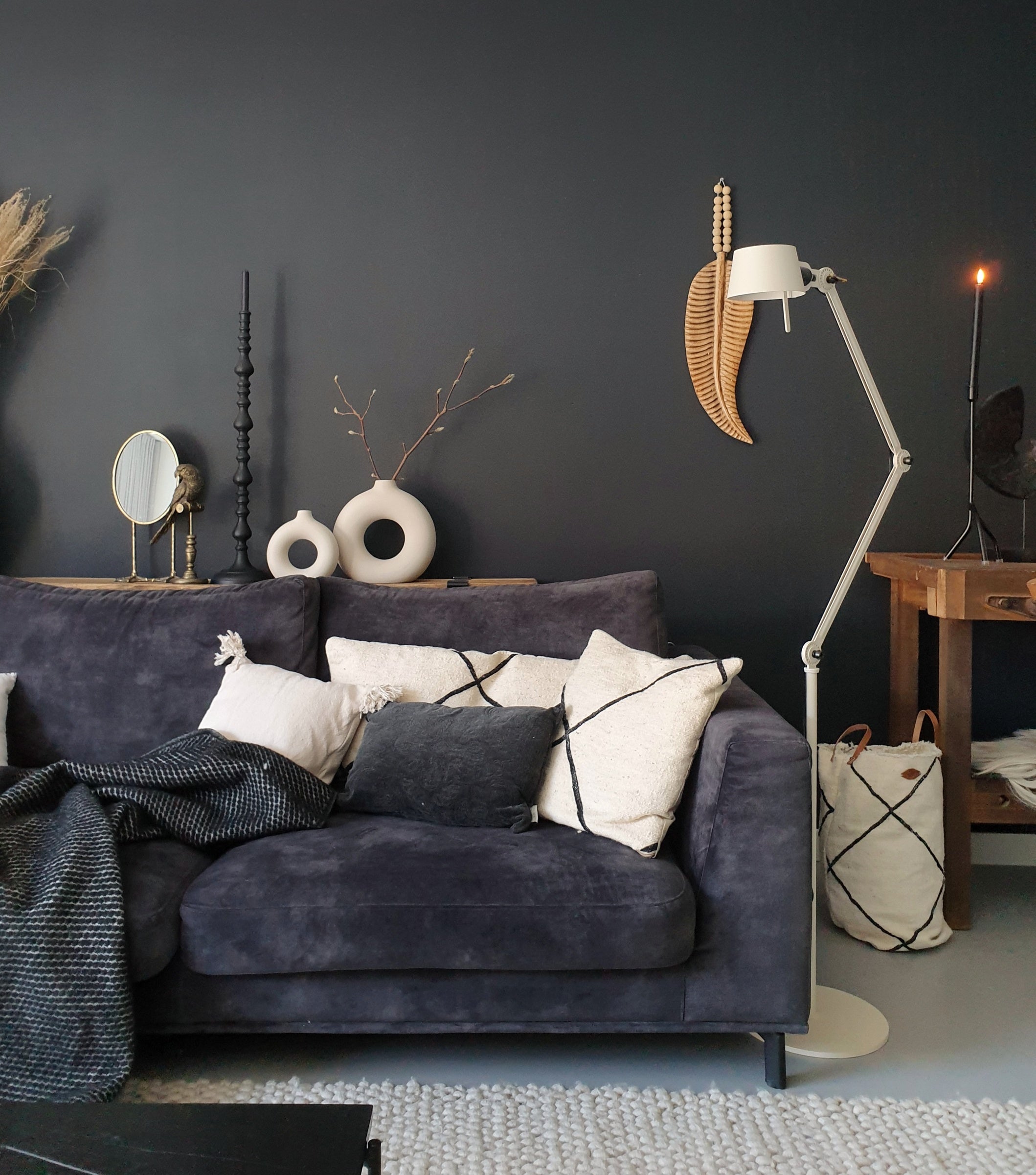 Pure & Original Slate Grey Classico krijtverf in interieur