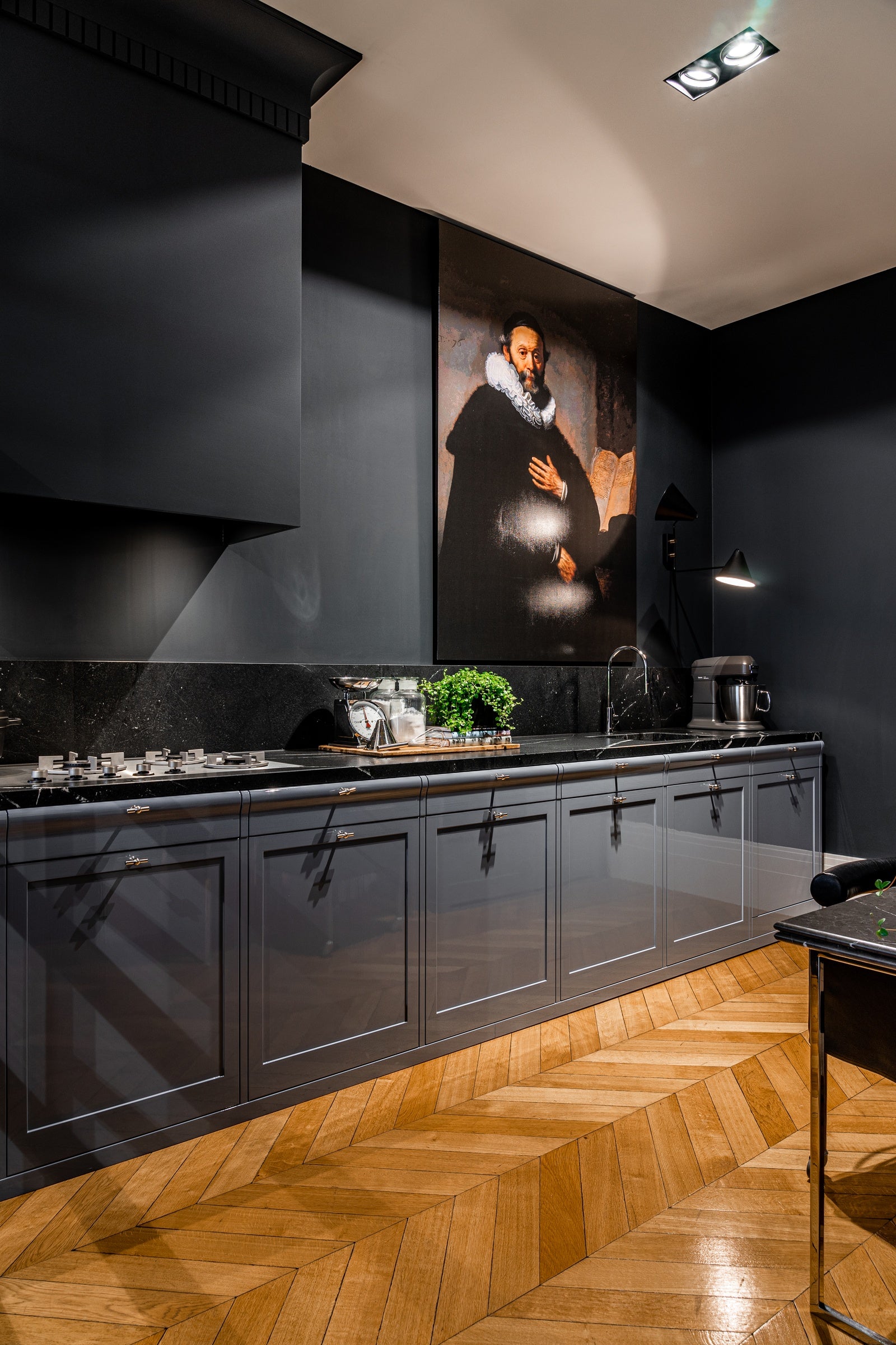 Pure & Original Smoked Steel Licetto muurverf in interieur