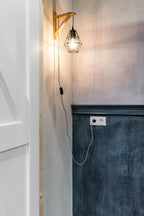 Pure & Original Steel Blue Marrakech Walls kalkstuc in interieur