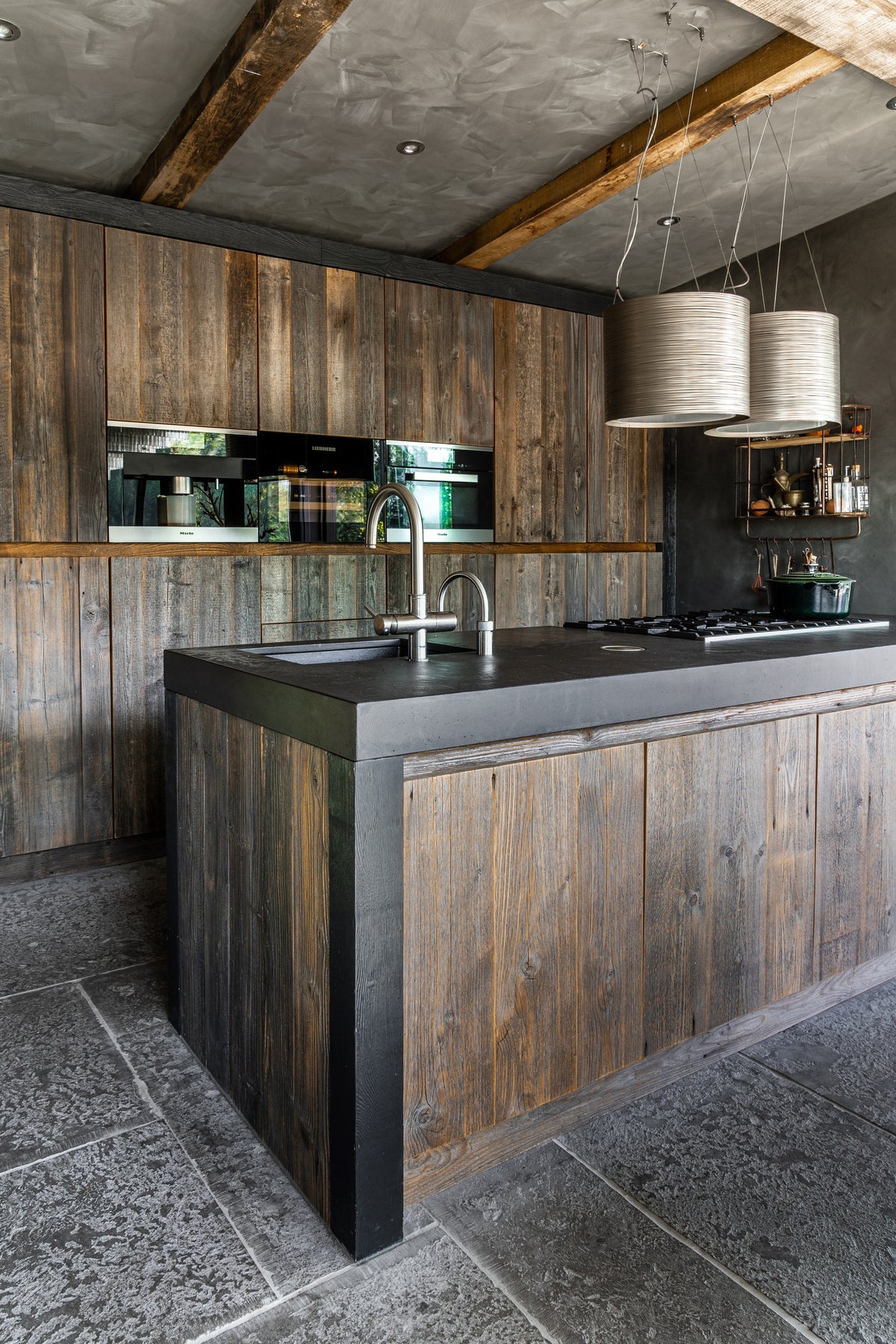 Pure & Original Thunder Sky Fresco kalkverf in interieur