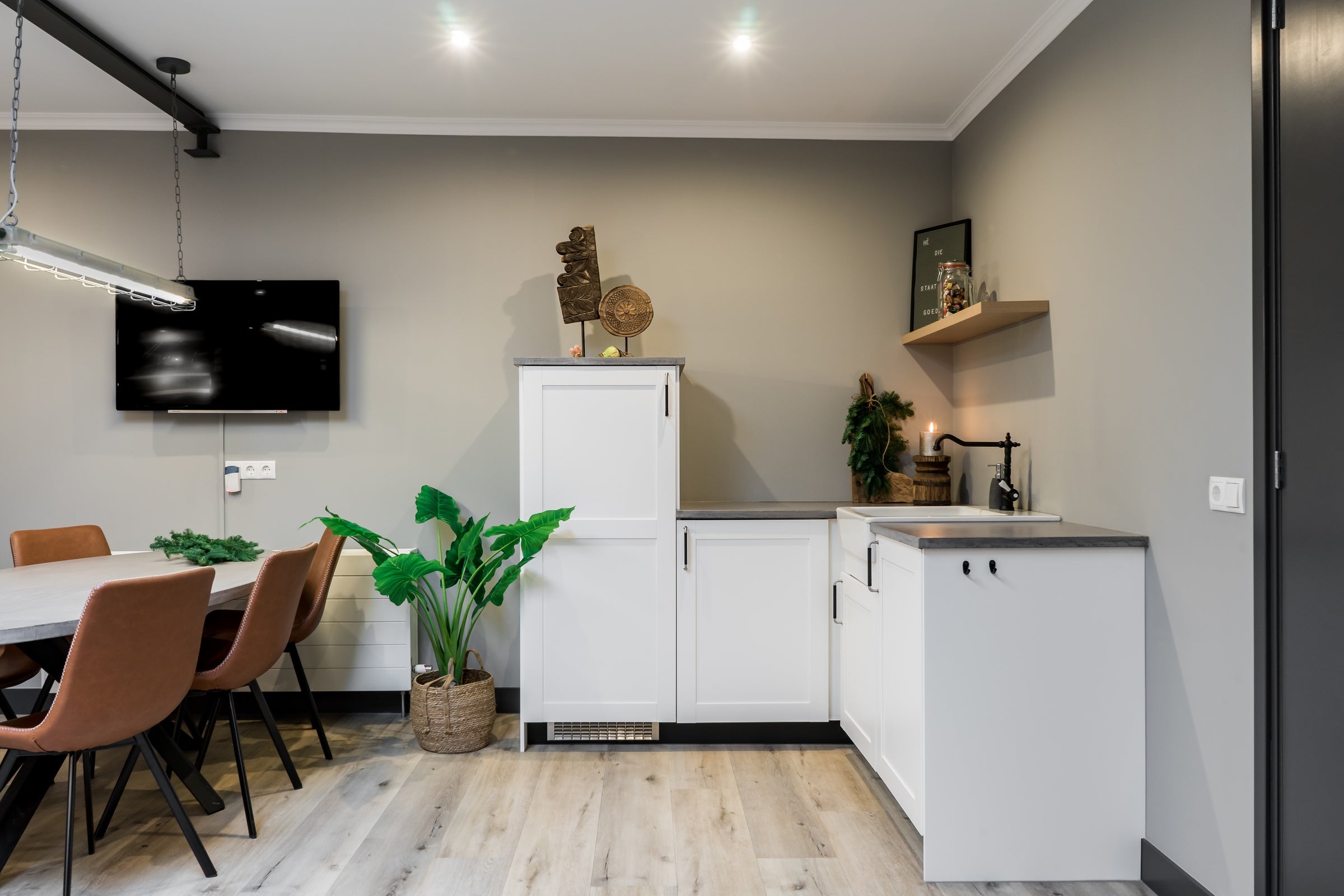 Pure & Original White Rhino Licetto muurverf in interieur