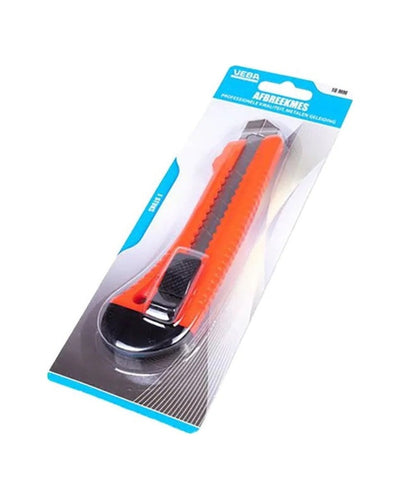 Afbreekmes blister met metalen mes 18 mm