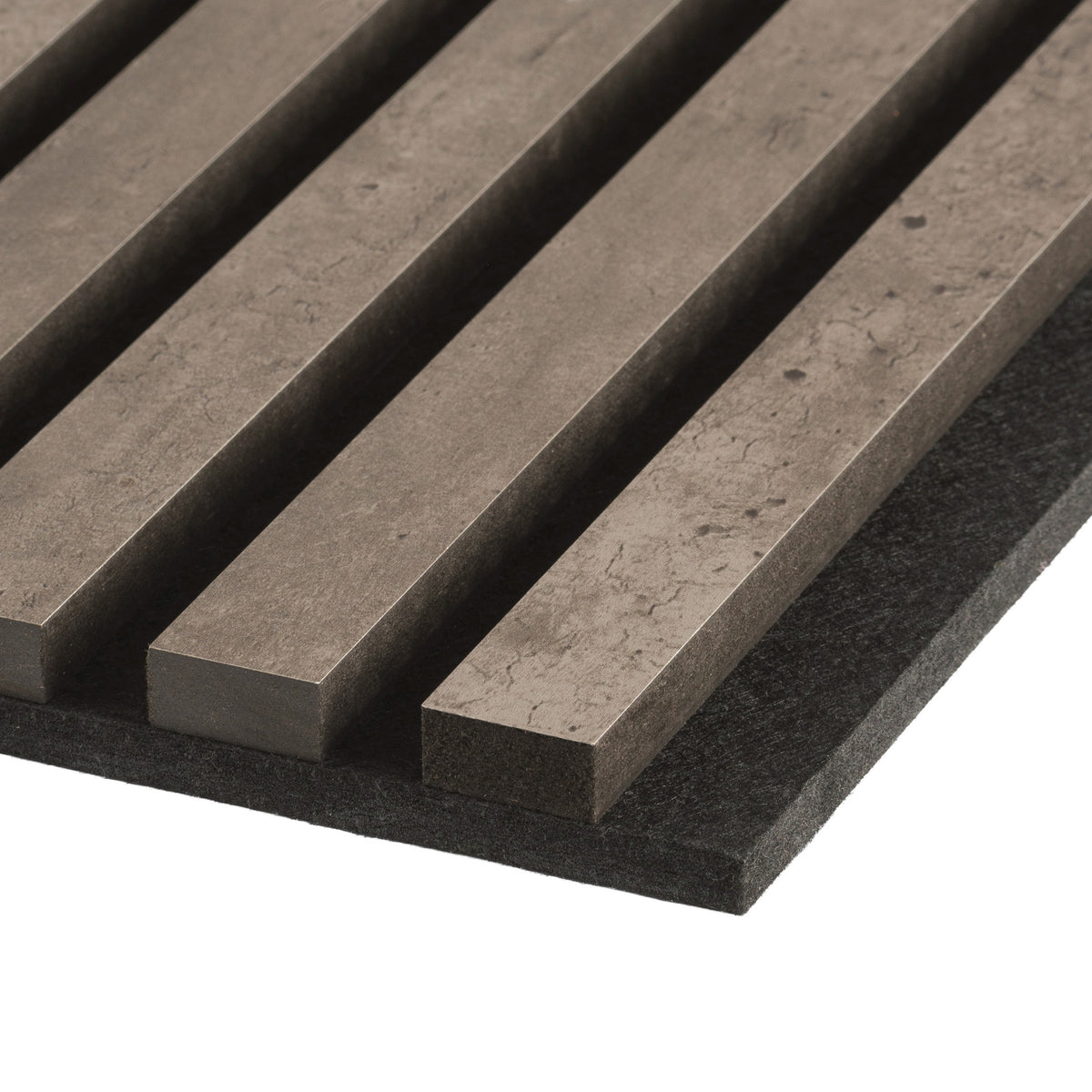 Staal Akoestisch paneel - Grijs beton - Op maat