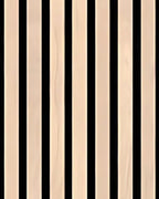 Akoestisch paneel hout - Beige essen