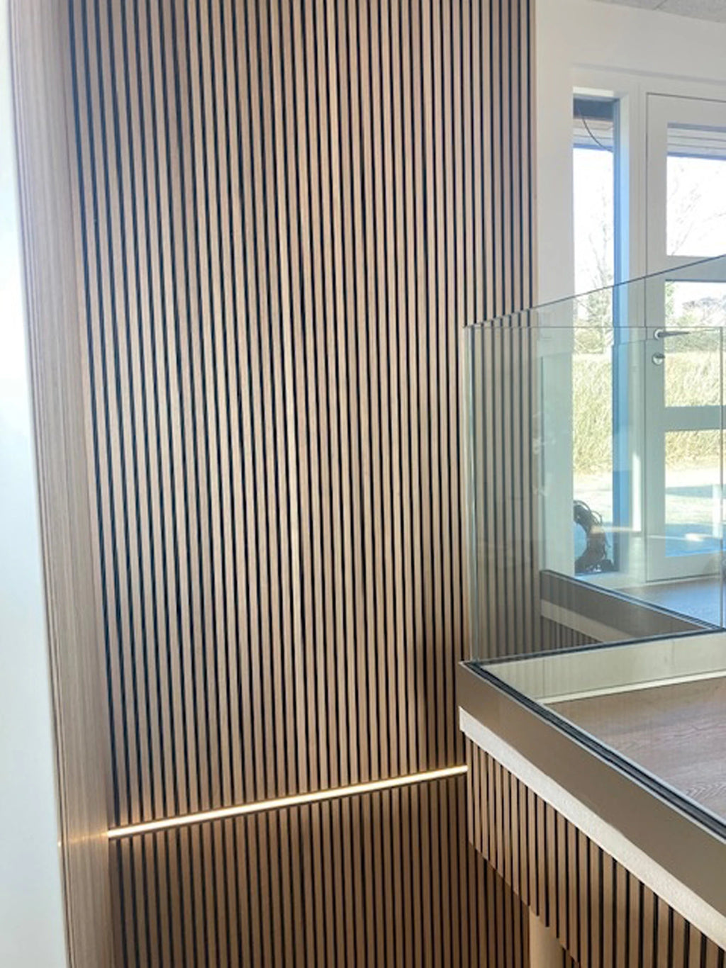 Akoestisch paneel hout - Beige licht eiken