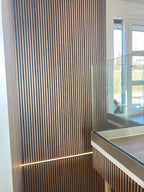 Akoestisch paneel hout - Beige licht eiken
