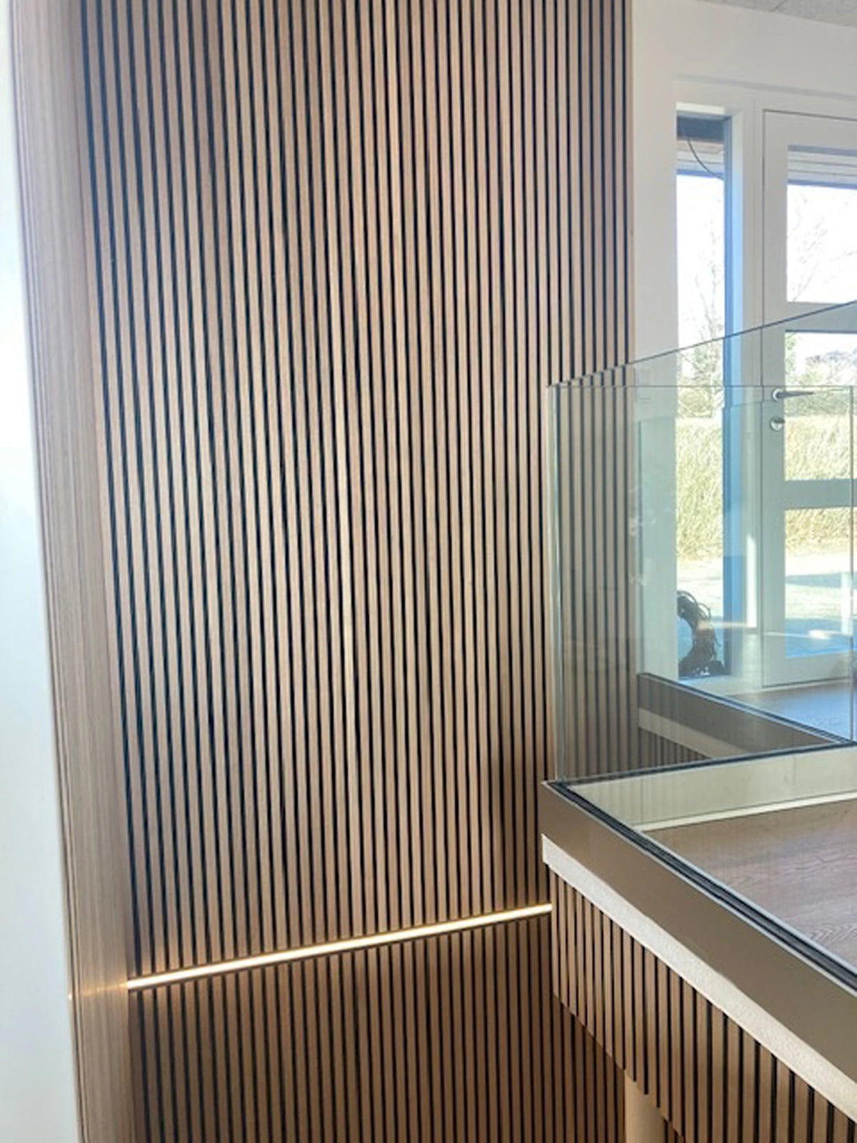 Akoestisch paneel hout - Beige licht eiken