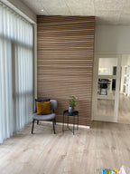 Akoestisch paneel hout - Beige licht eiken