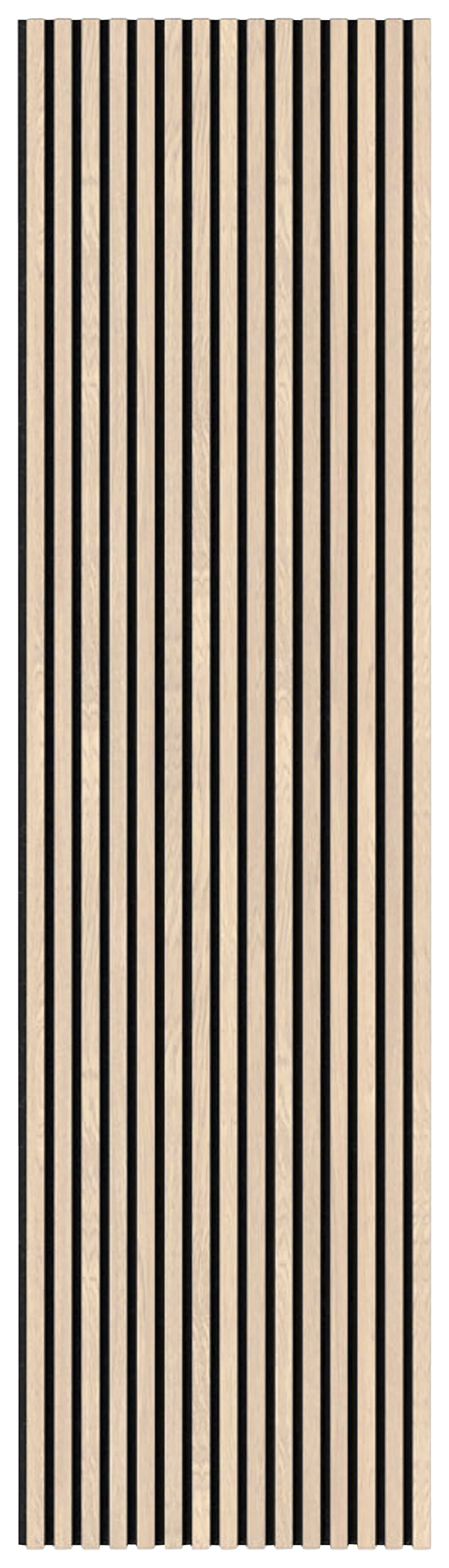 Akoestisch paneel hout - Beige licht eiken