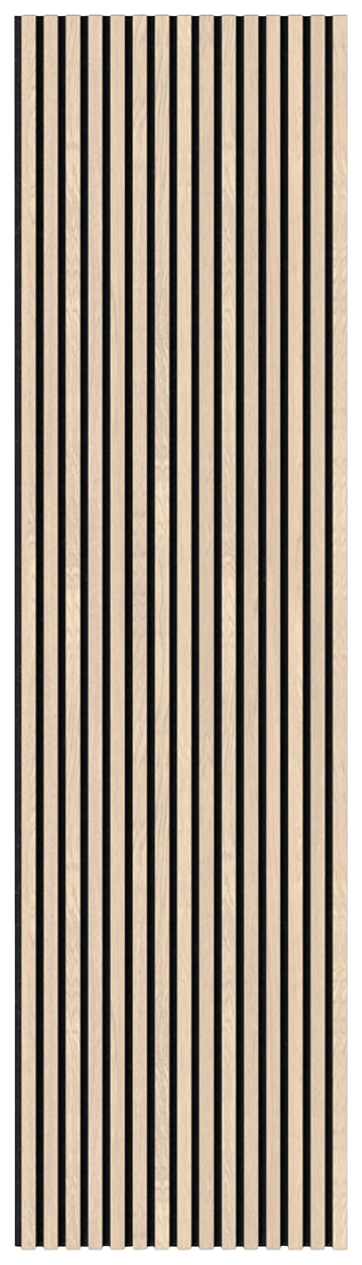 Akoestisch paneel hout - Beige licht eiken