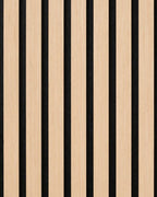 Akoestisch paneel hout - Beige licht eiken