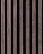 Akoestisch paneel hout - Bruin walnoot