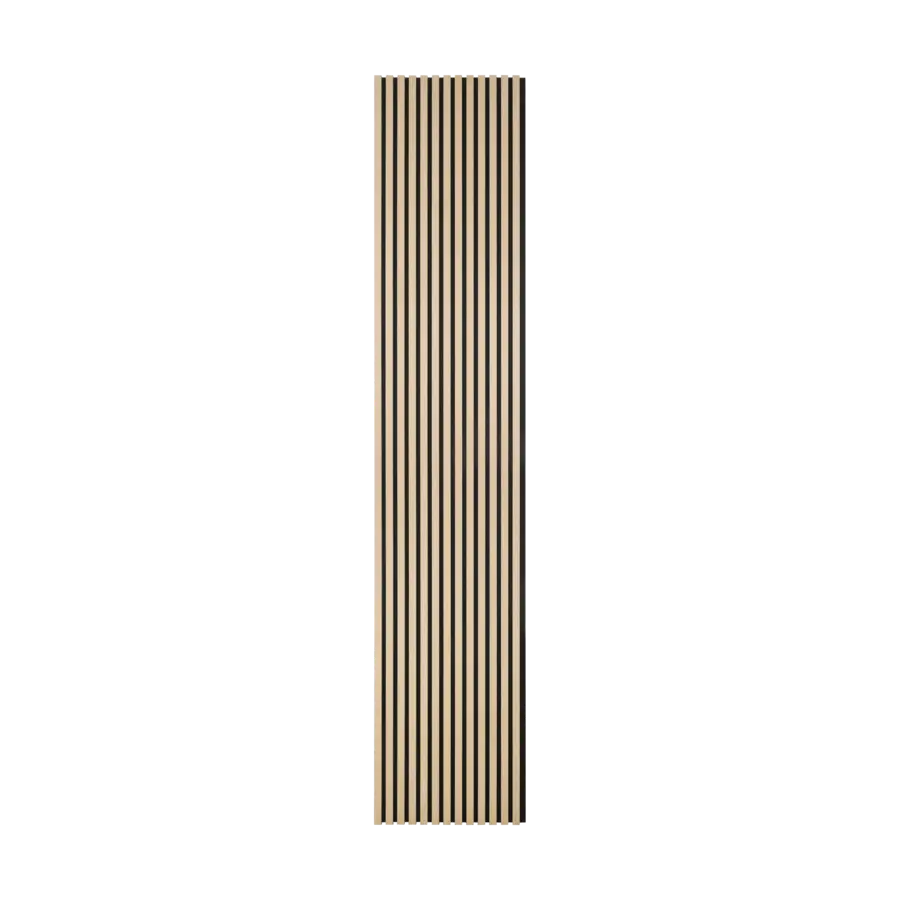 Akoestische panelen hout - Licht eiken beige (2 stuks)
