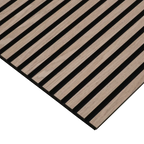 Akoestische panelen hout - Vergrijsd bruin walnoot (2 stuks)
