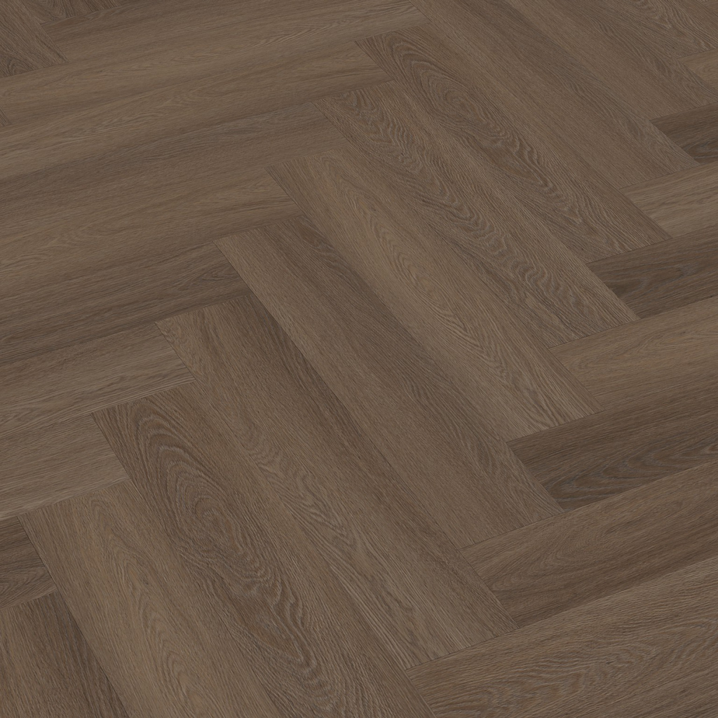Ambiant Spigato Estino Brown 1615 - Plak PVC Visgraat