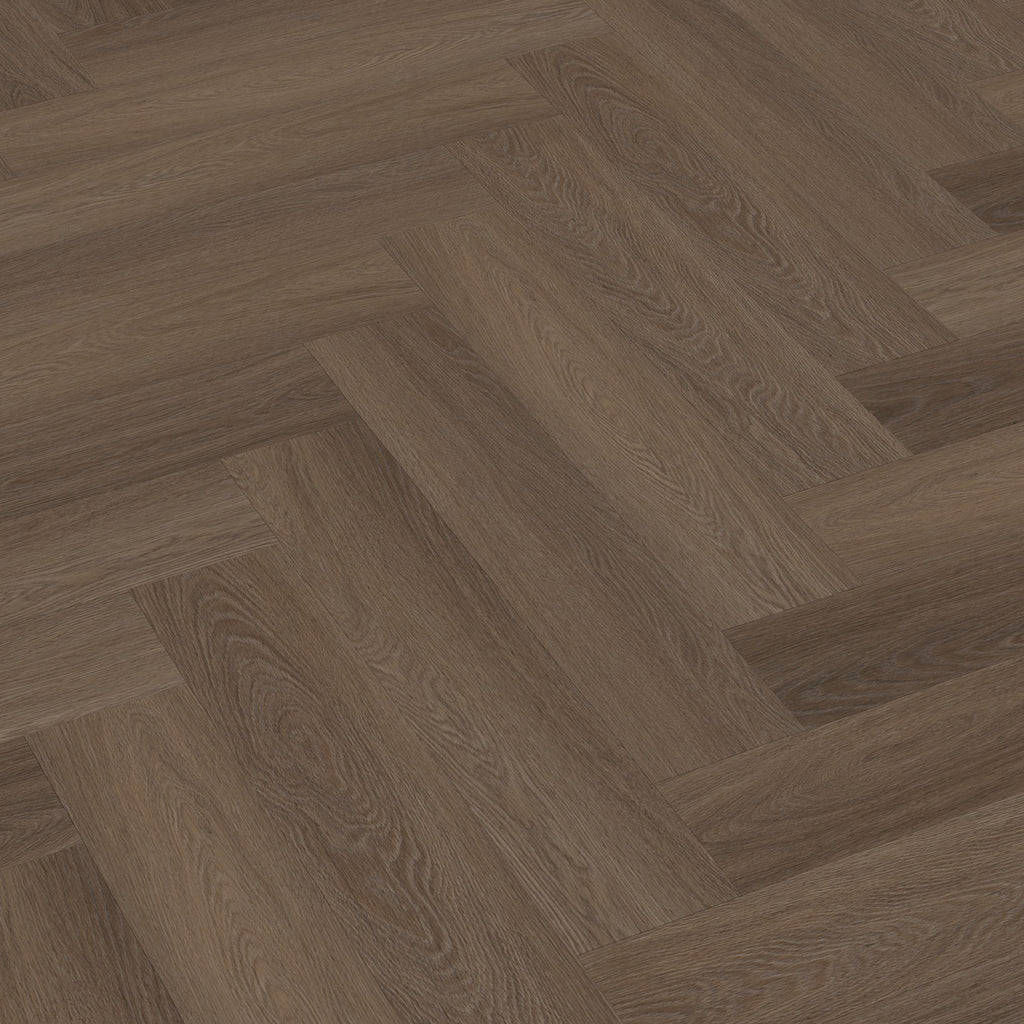 Ambiant Spigato Estino Brown 2615 - Klik PVC Visgraat - productfoto 2