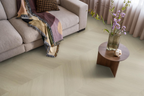 Ambiant Spigato Estino Smoky 1612 - Plak PVC Hongaarse punt