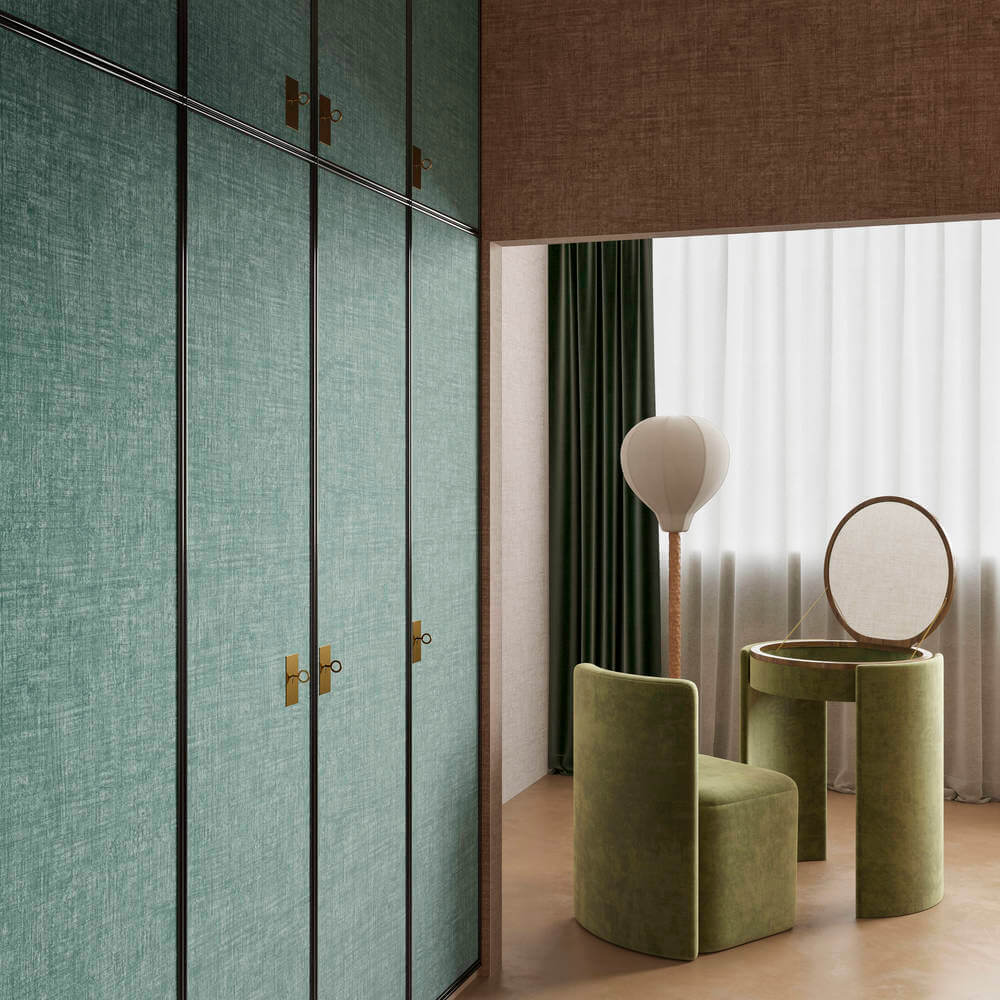 Arte Essentials Brushed Suede 59617 Emerald