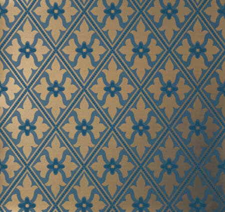 Little Greene London Wallpapers IV Bayham Abbey 1880 Celestial